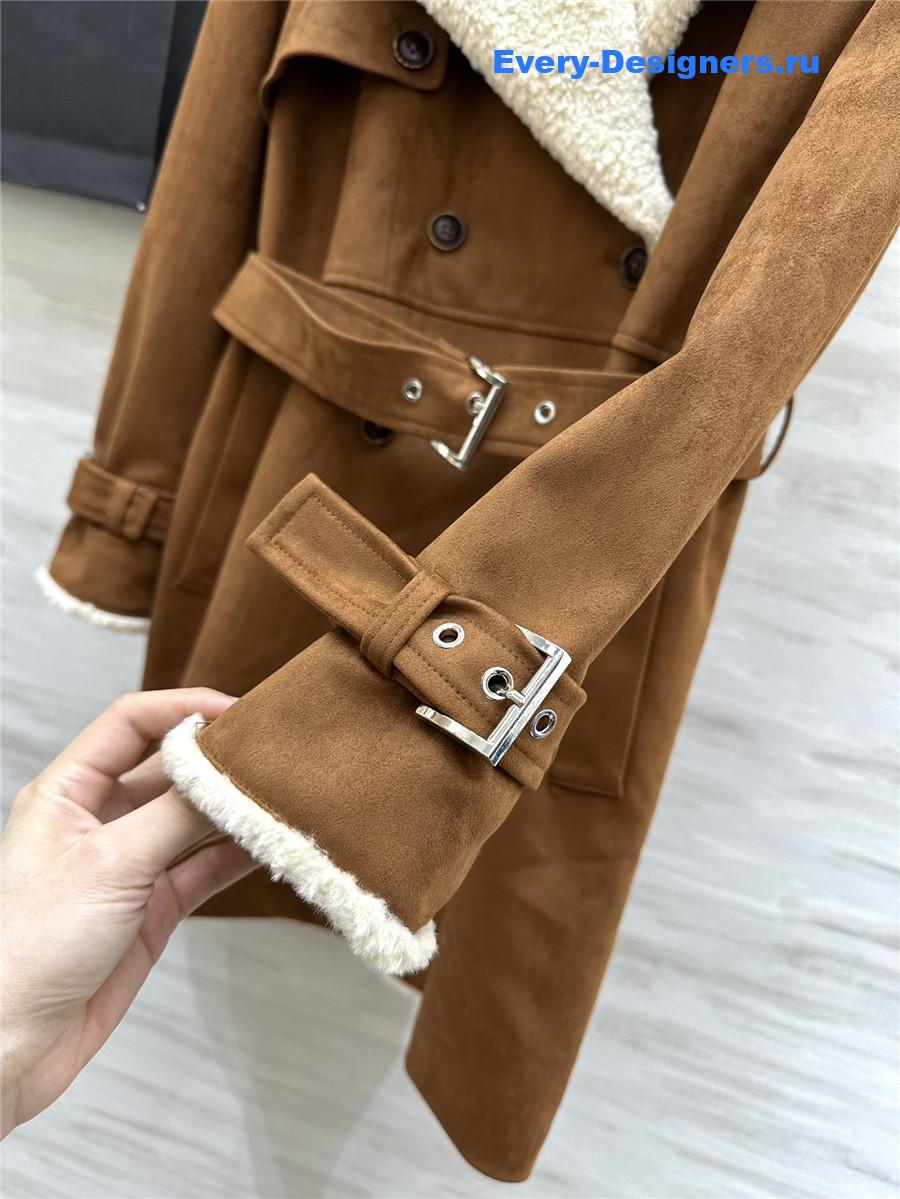 F**di plush coat