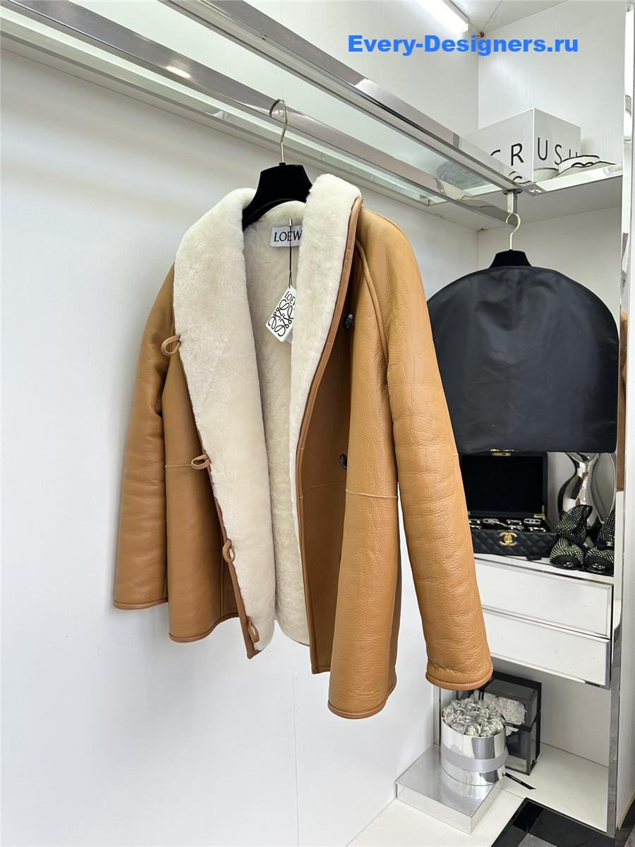 L0ew* shearling coat