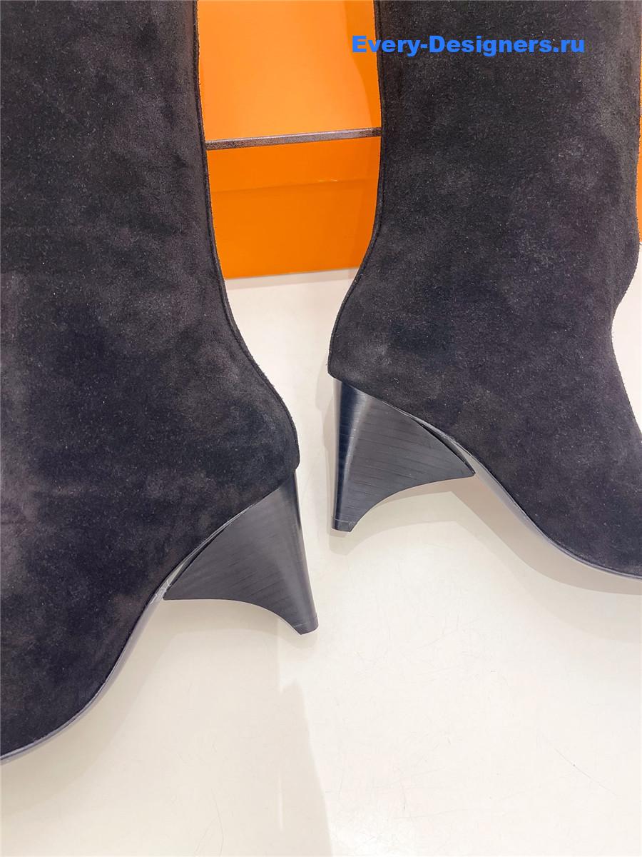 H**me5 suede hanae 85 long boots