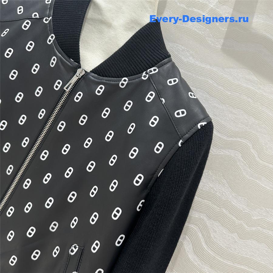 H**me5 leather jacket