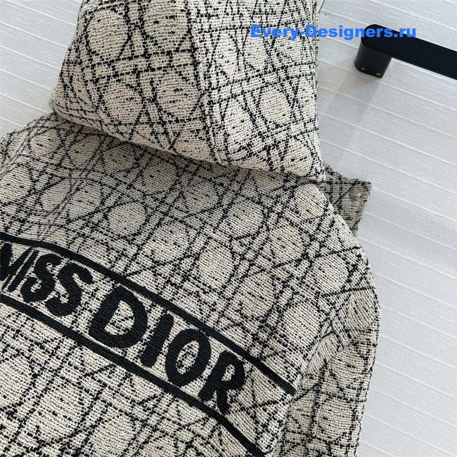 D10r tweed cropped jacket