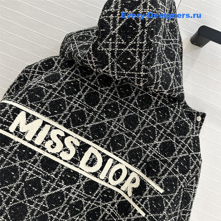 D10r tweed cropped jacket