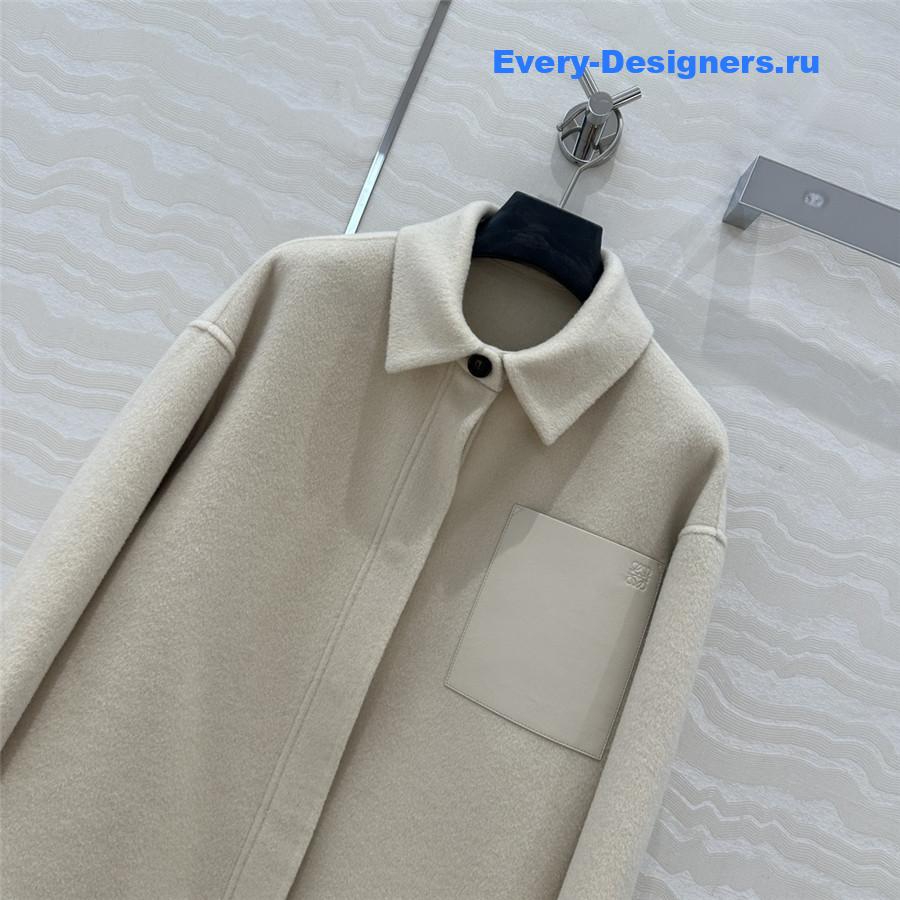 L0ew* handmade wool coat