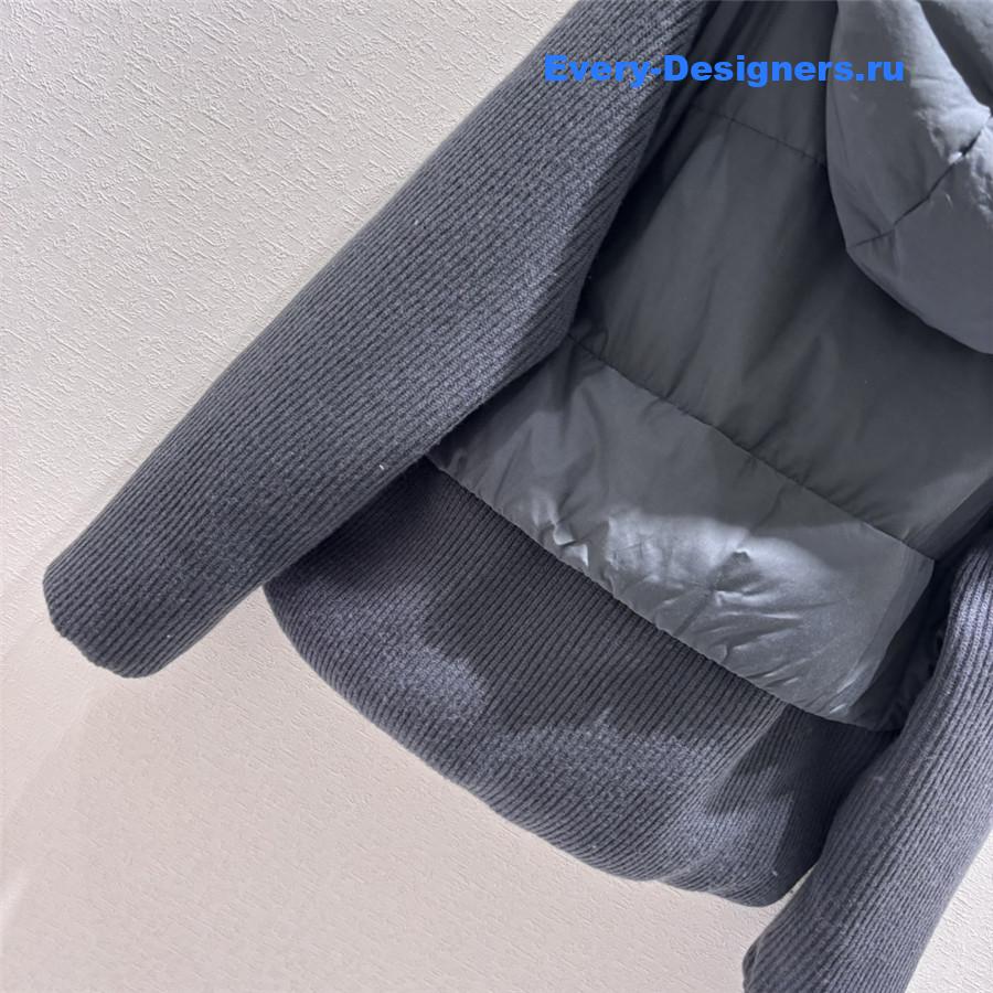 BC hooded goose down jacket