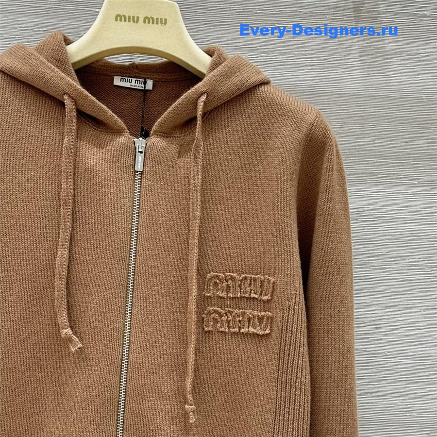 M1um1u zipper jacket + pants set