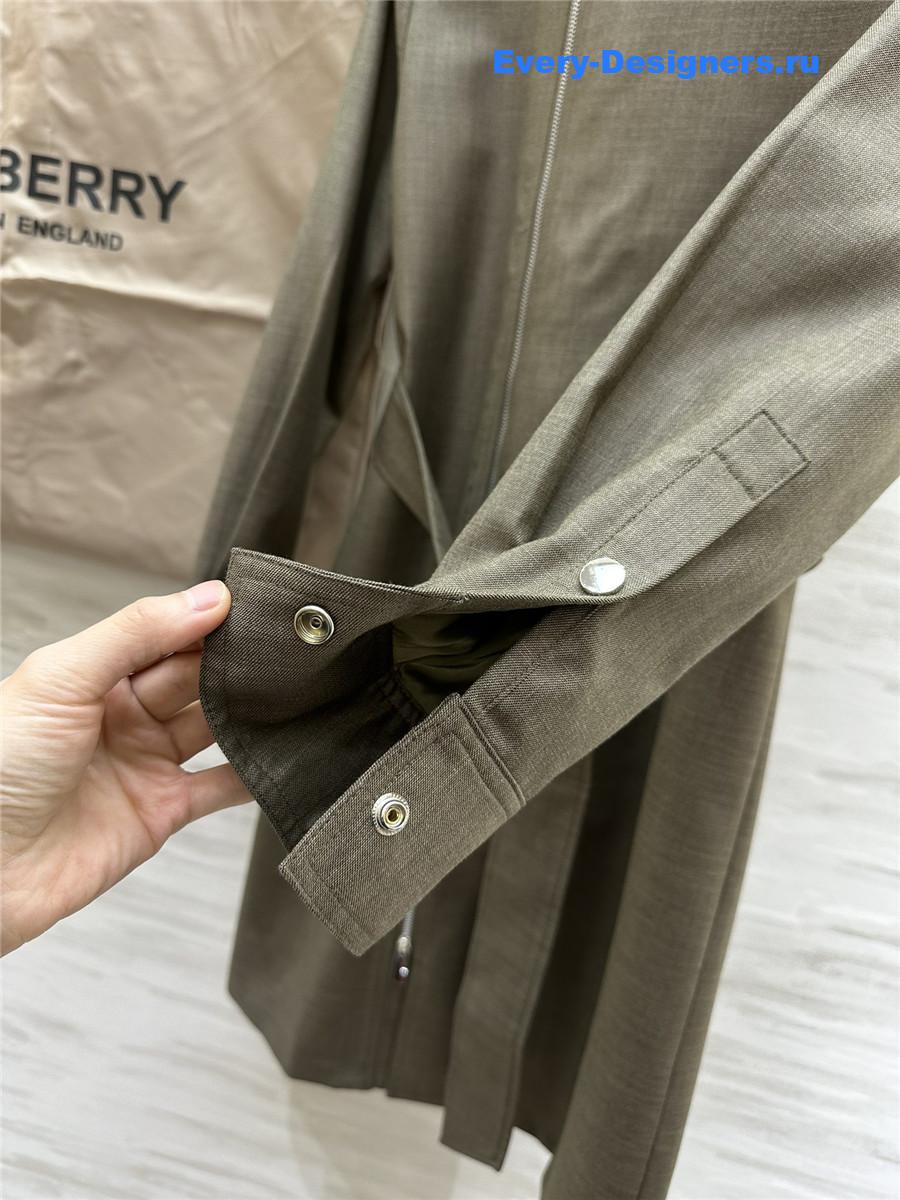 Bv*b*rry trench dress