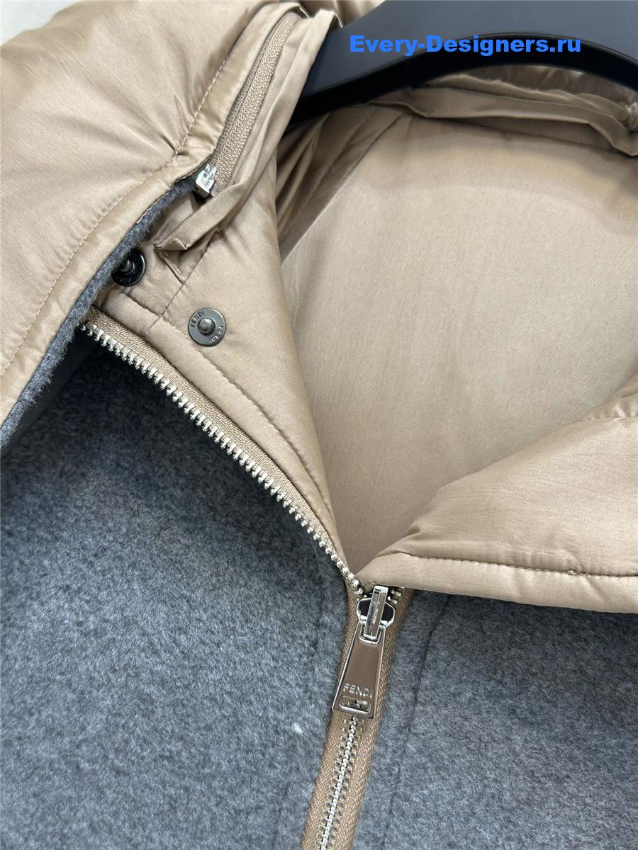 F**di reversible down jacket