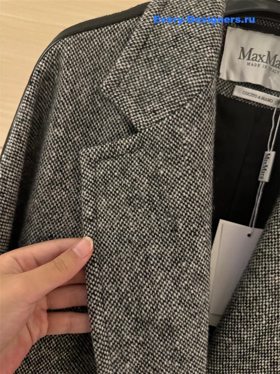Vanitoo oversized wool-blend coat