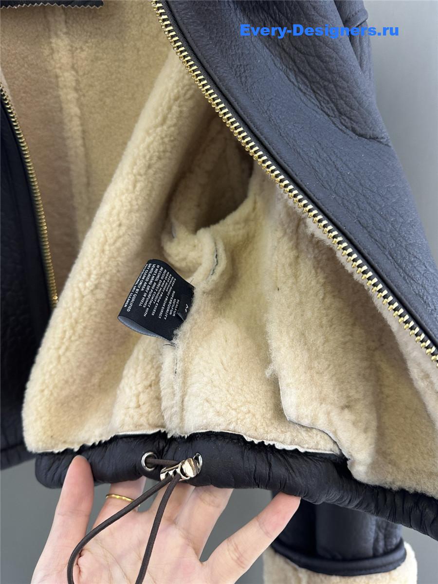 F**di crocodile fur short coat