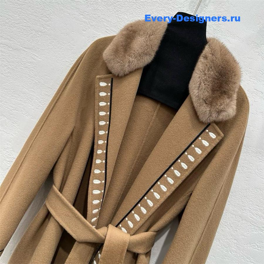 H**me5 long cashmere coat