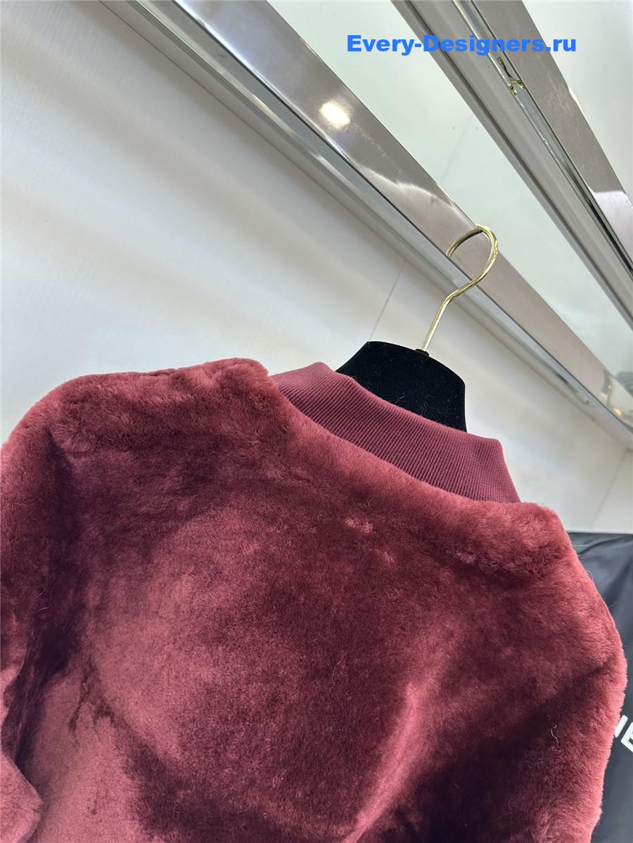 Ce1i*e shearling coat