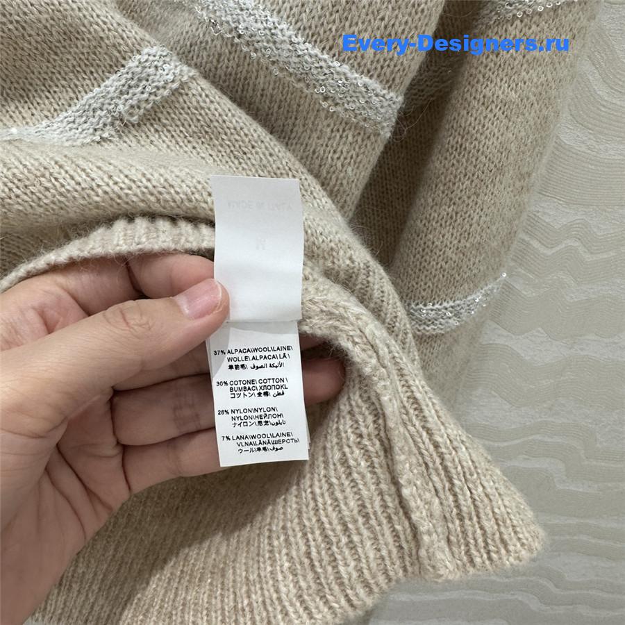 BC V-Neck Alpaca Cardigan in Beige
