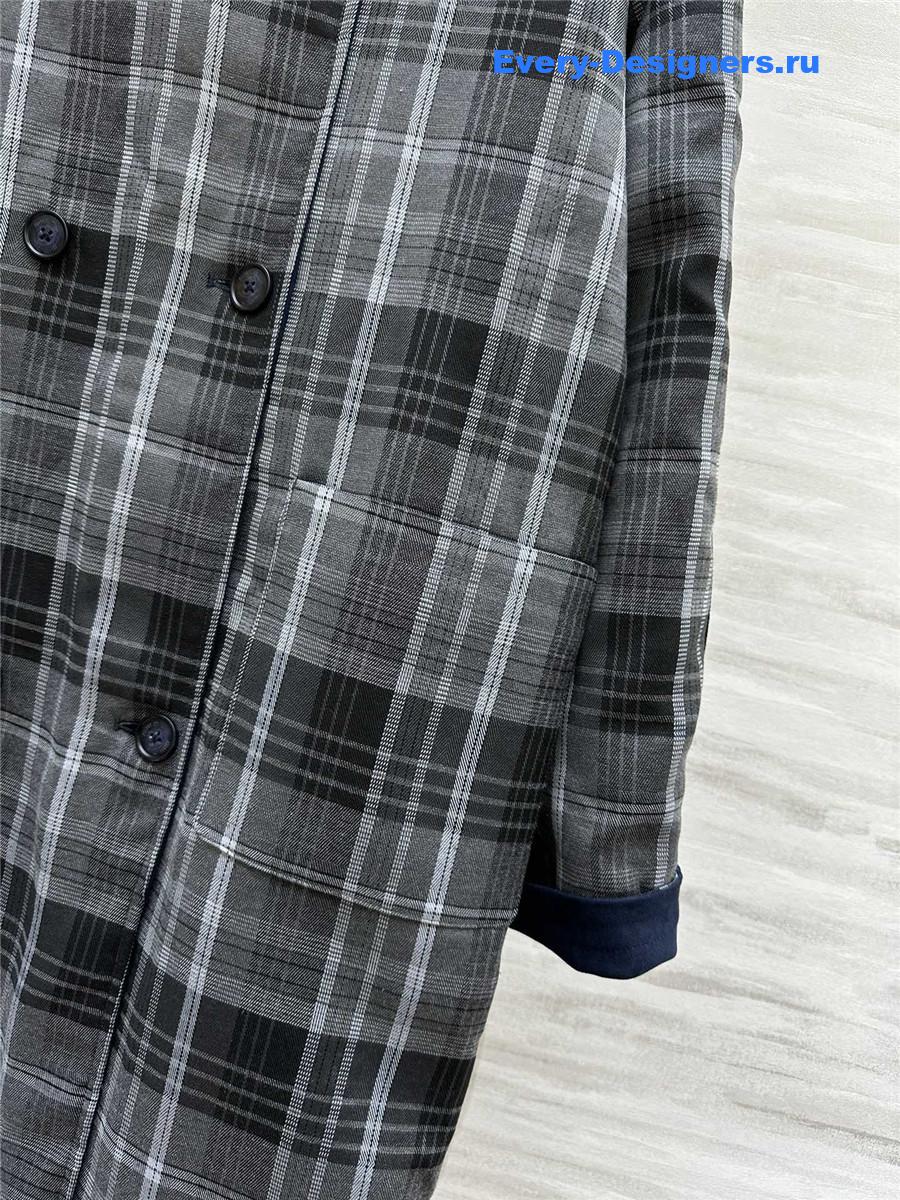 M1um1u reversible trench coat