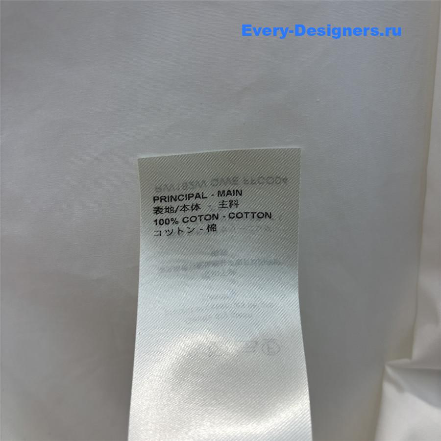 l0vis Vvtt0n lv stand collar ribbon shirt