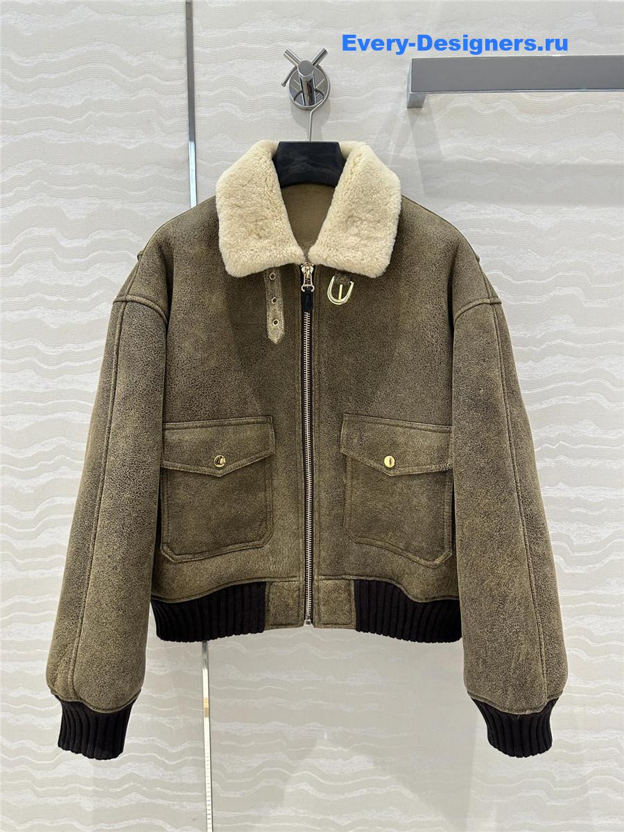 Ce1i*e shearling coat