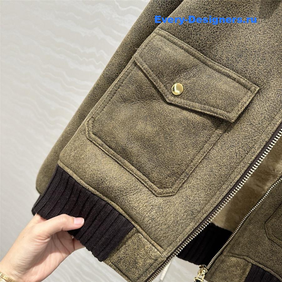 Ce1i*e shearling coat