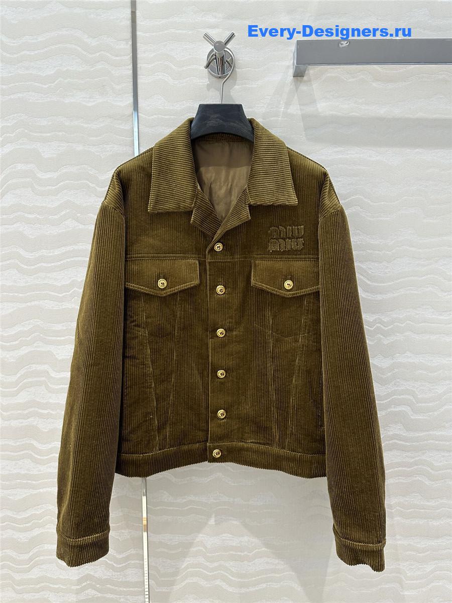 M1um1u corduroy jacket