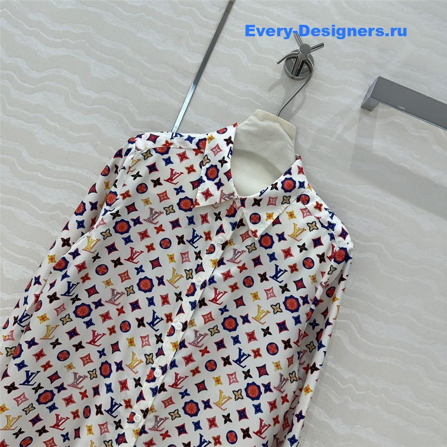 l0vis Vvtt0n lv silk shirt