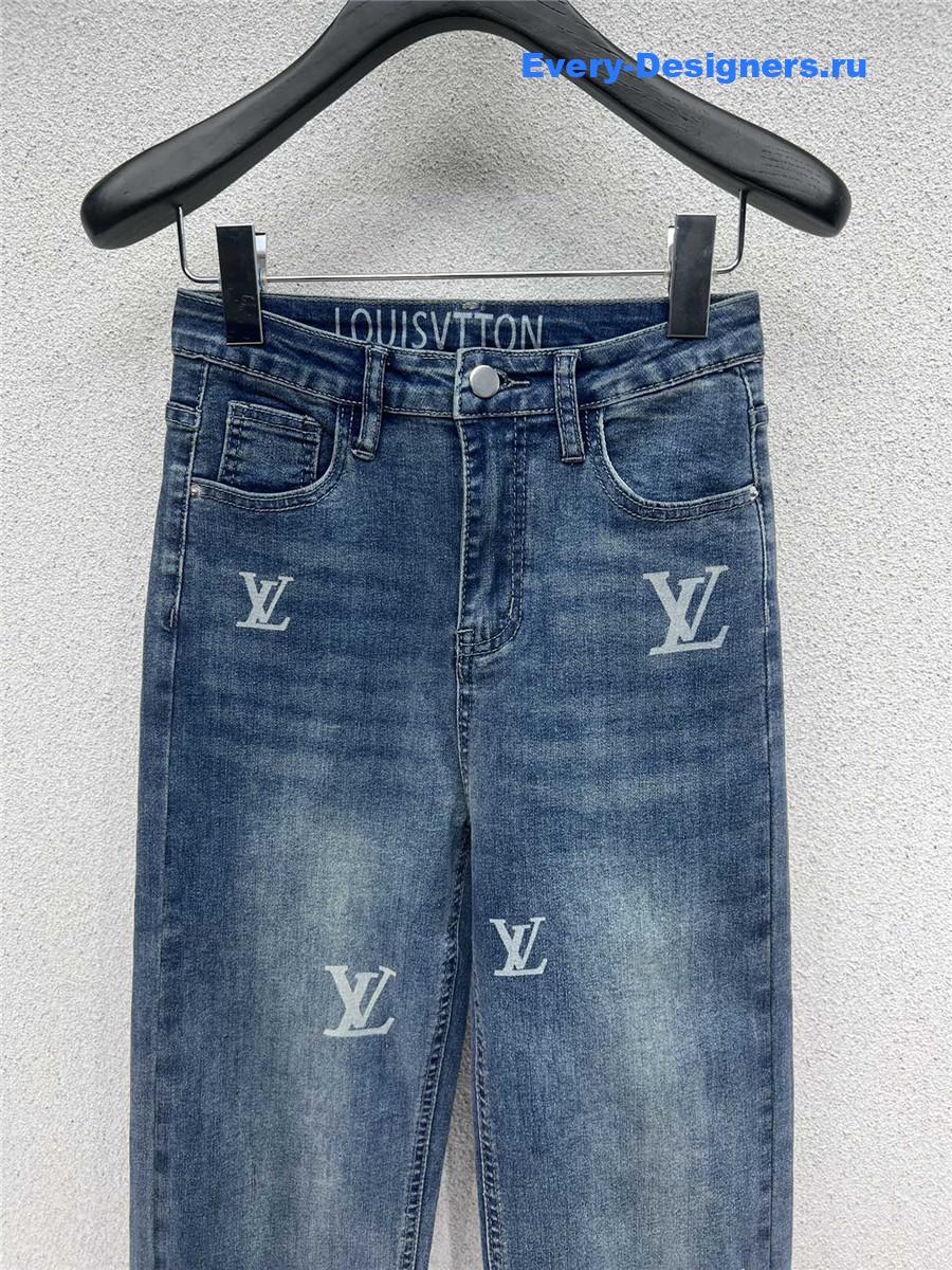 l0vis Vvtt0n lv denim straight trousers