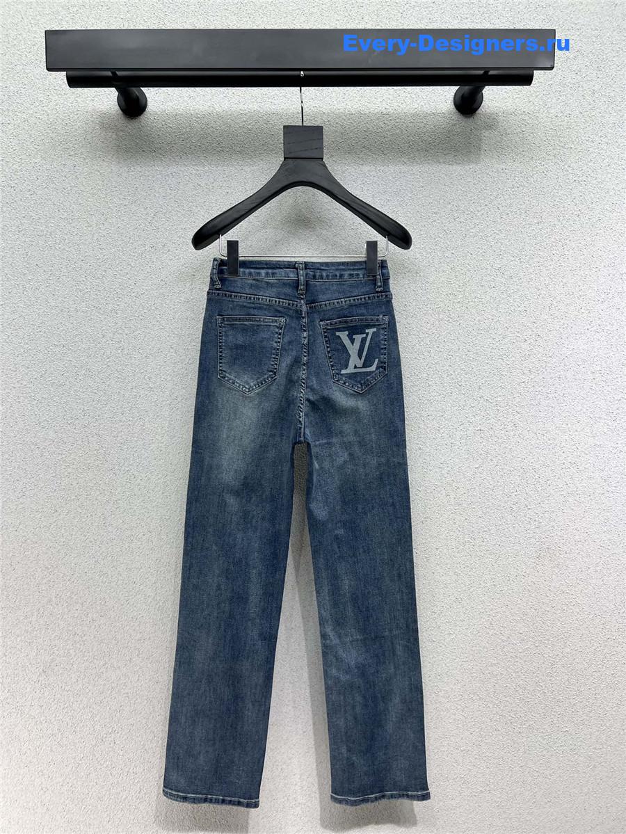 l0vis Vvtt0n lv denim straight trousers