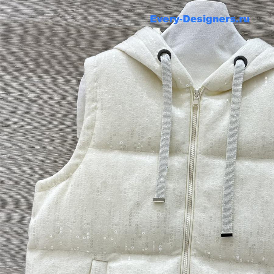 BC Cashmere Shell Goose Down Vest