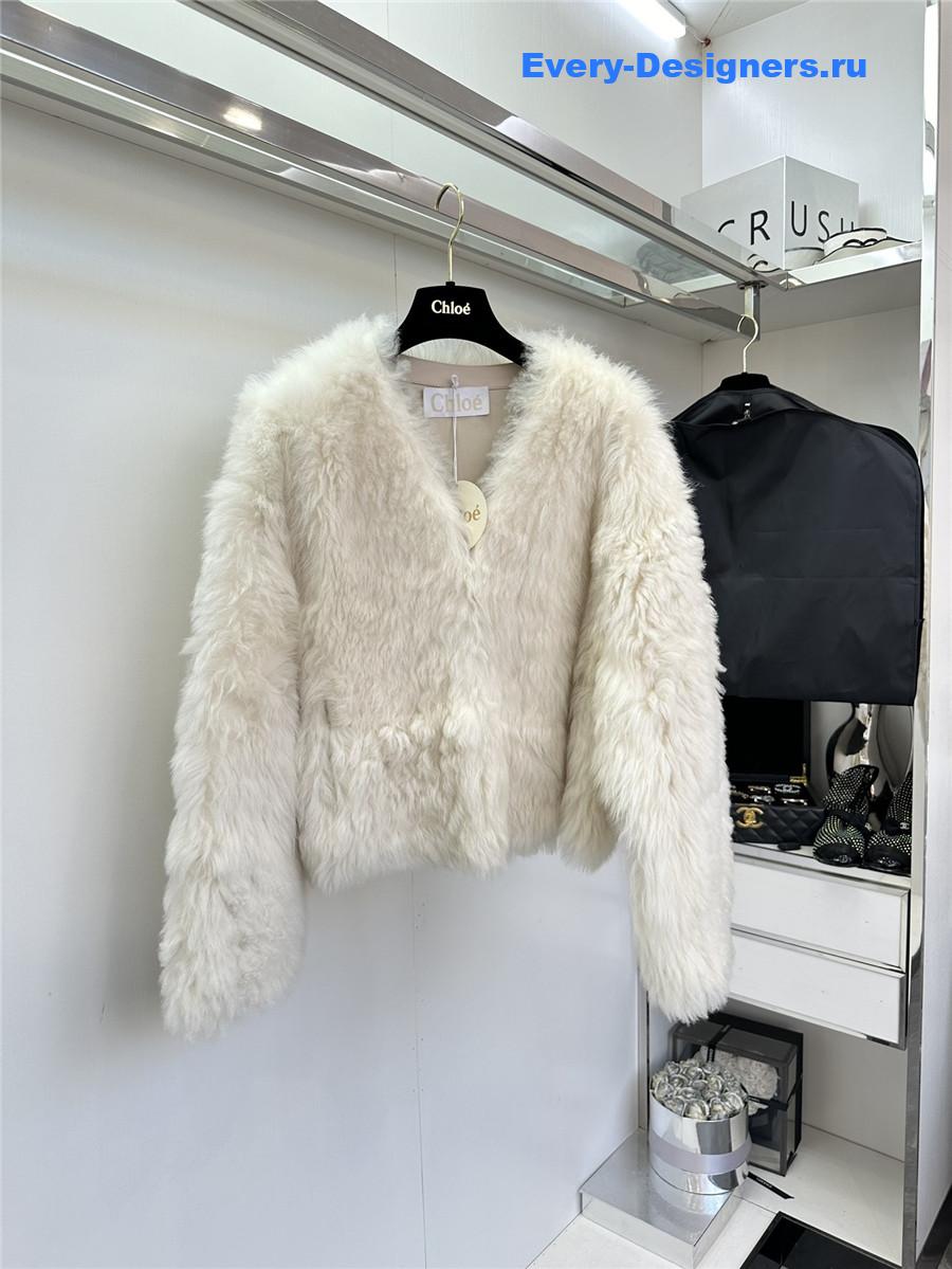 Chloé shearling coat