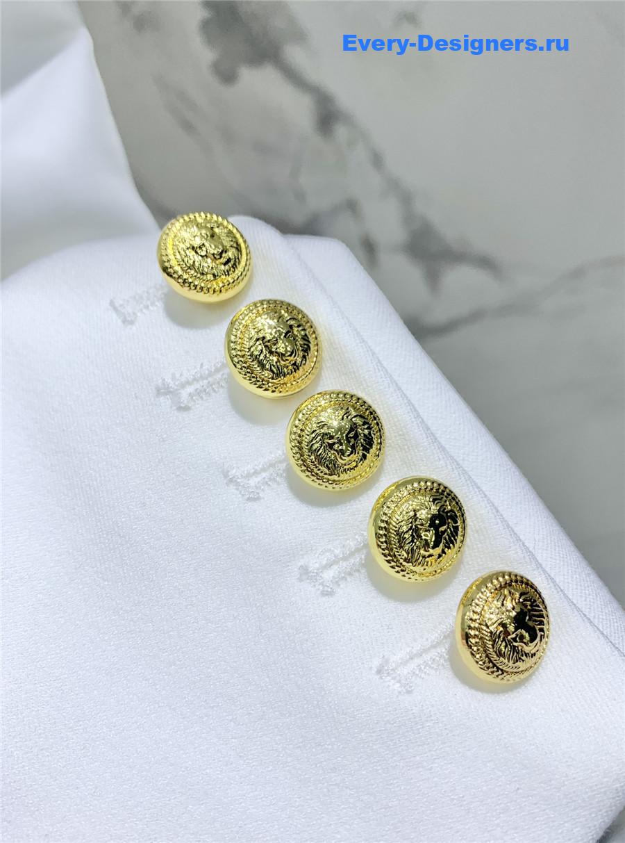Balmain grained wool skirt suit