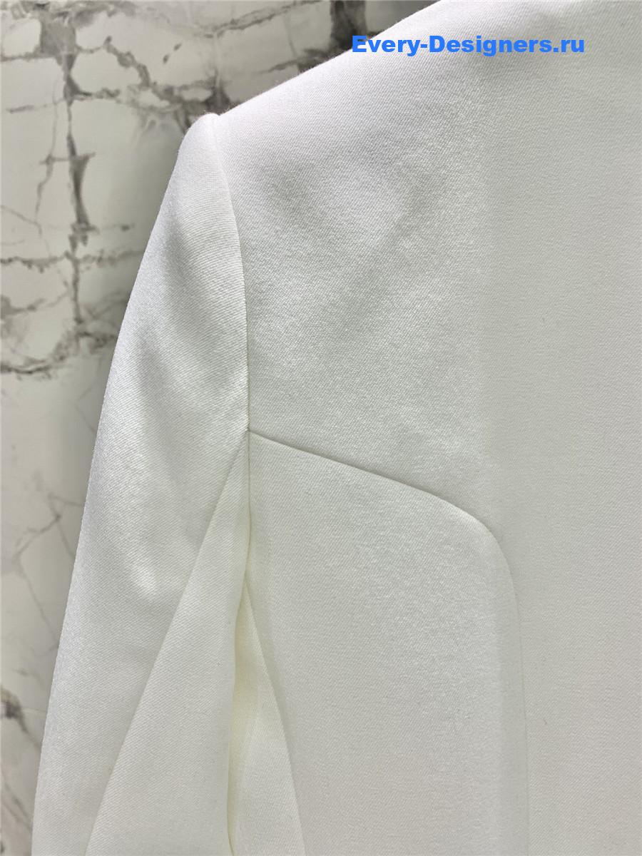 Balmain grained wool skirt suit