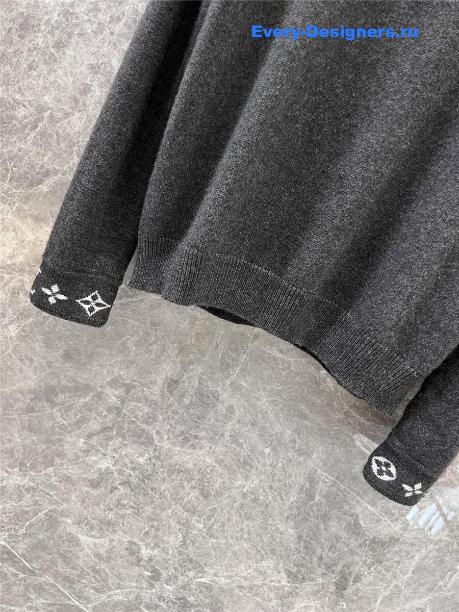 l0vis Vvtt0n cuffs cashmere sweater grey
