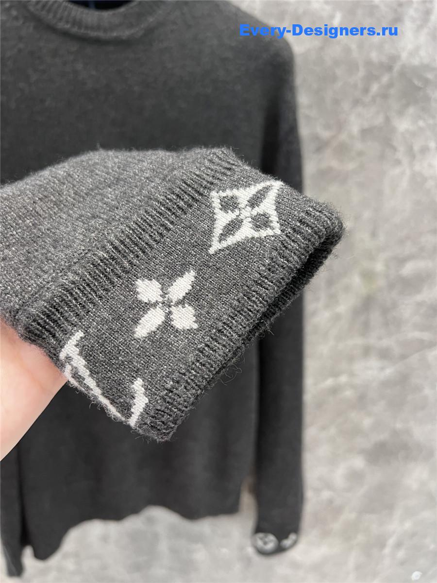 l0vis Vvtt0n cuffs cashmere sweater grey