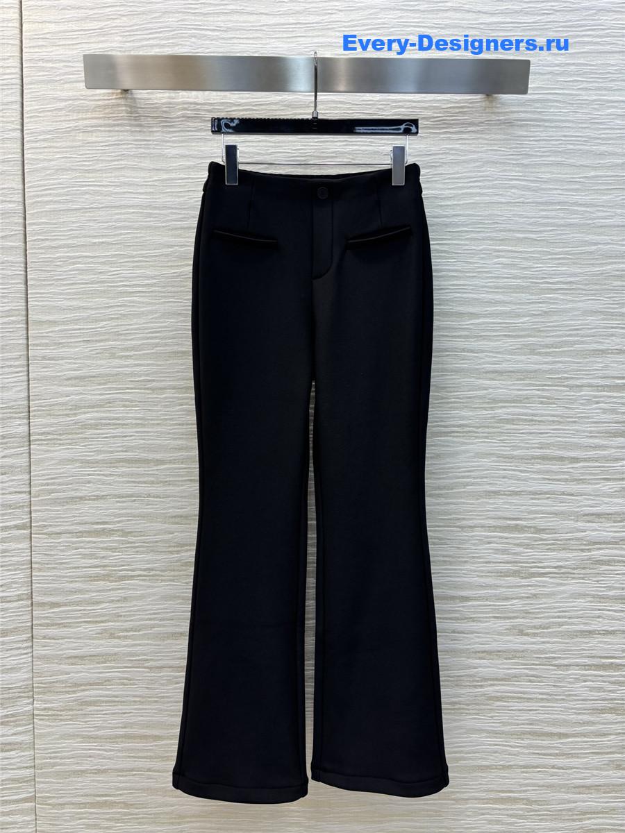 Va1e*ntin0 thick straight pants