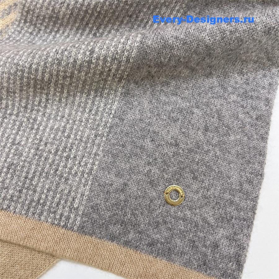 L0r0 P1ana pure cashmere colorblock long scarf