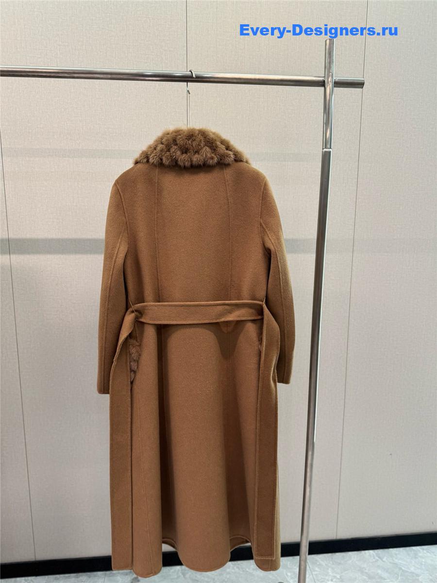 Vanitoo mid-length cashmere coat