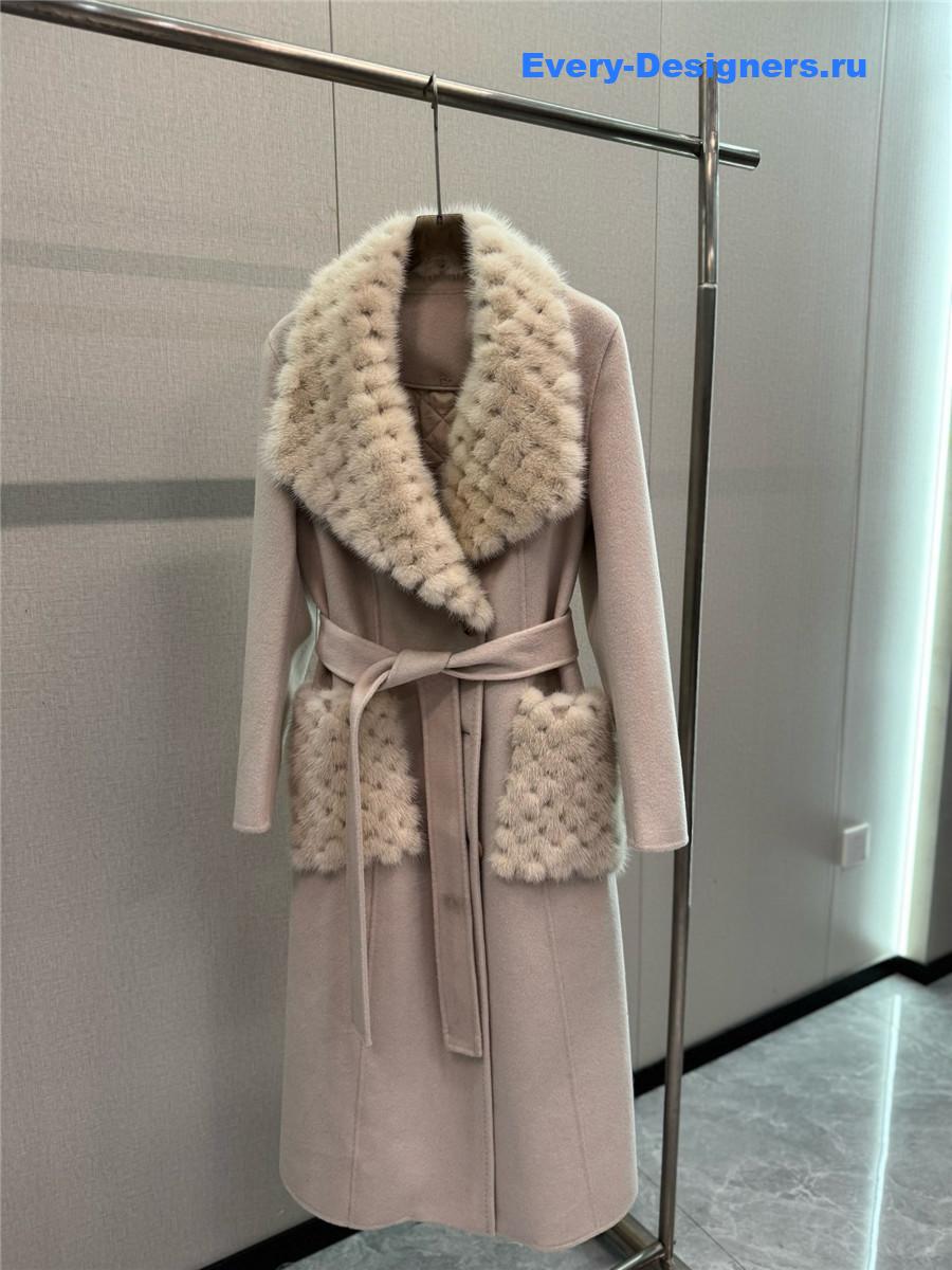 Vanitoo mid-length cashmere coat