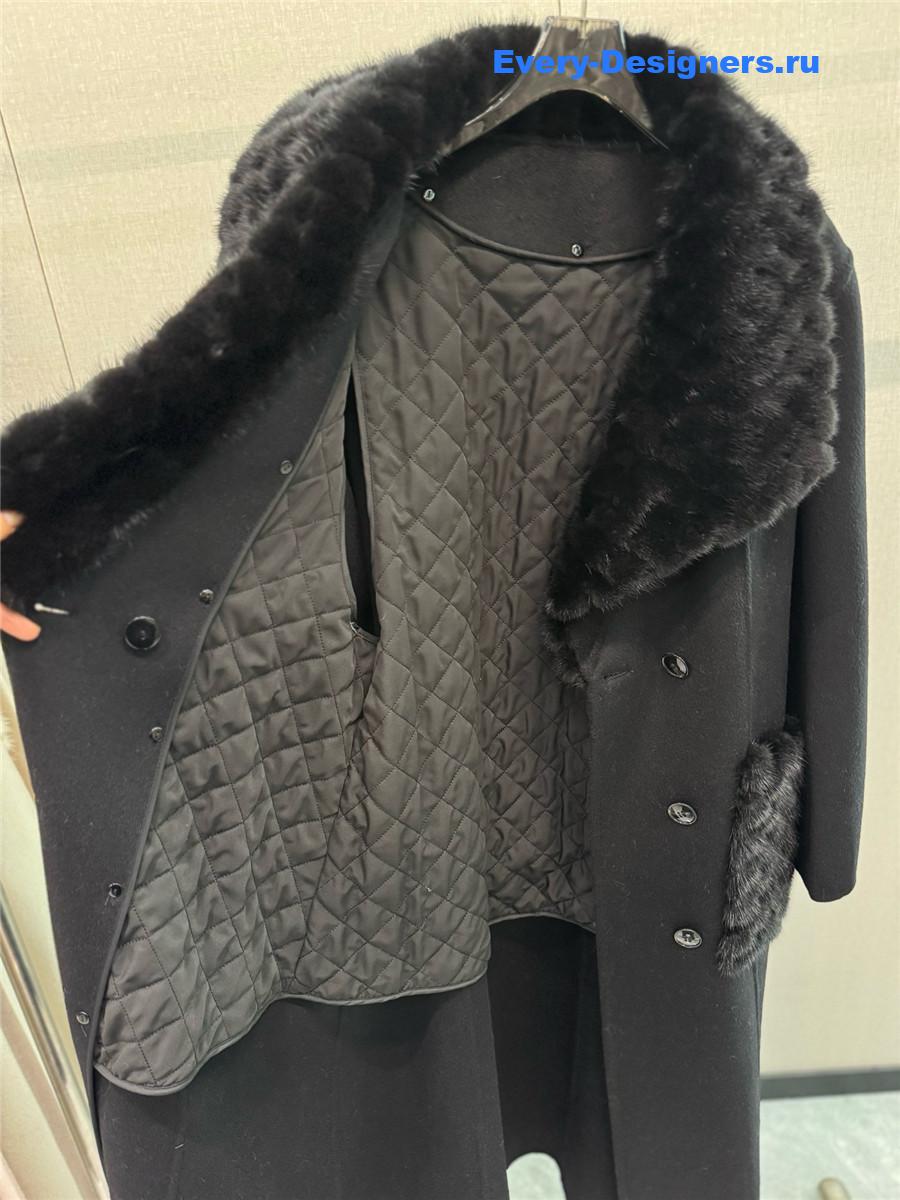 Vanitoo mid-length cashmere coat