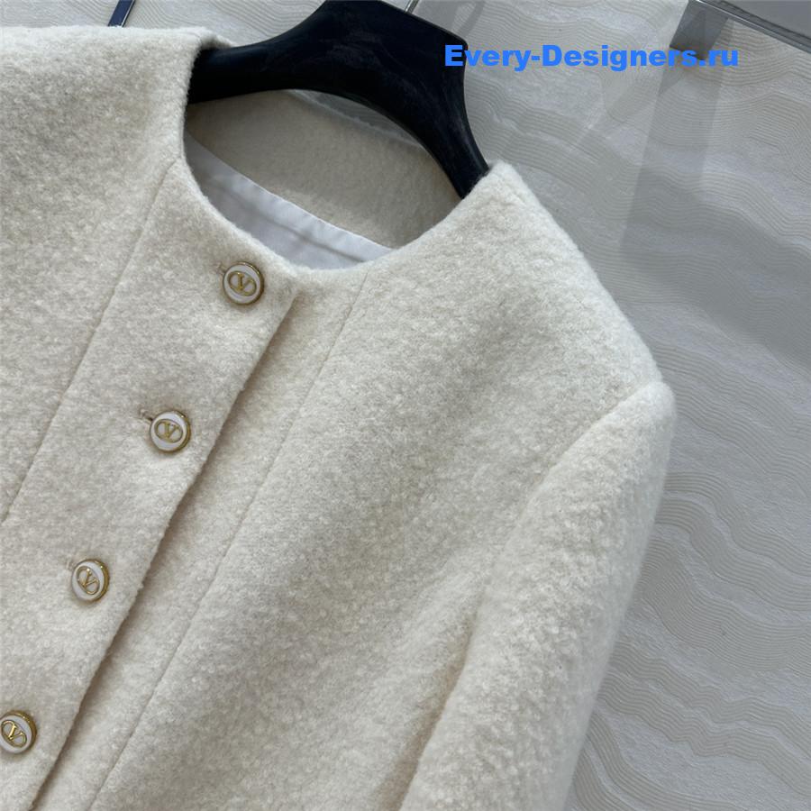 Va1e*ntin0 wool coat