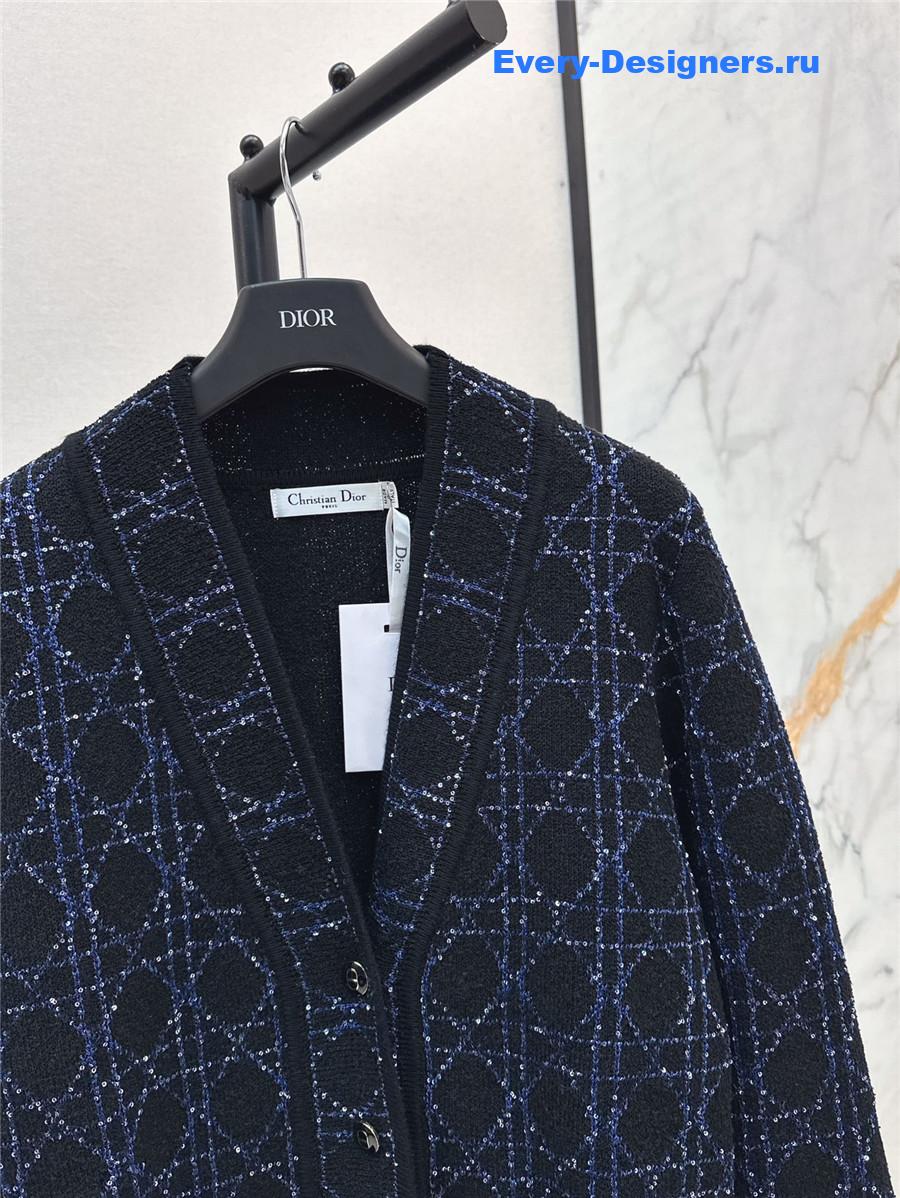 D10r cannage knit cardigan