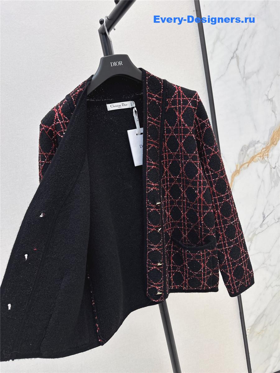 D10r cannage knit cardigan