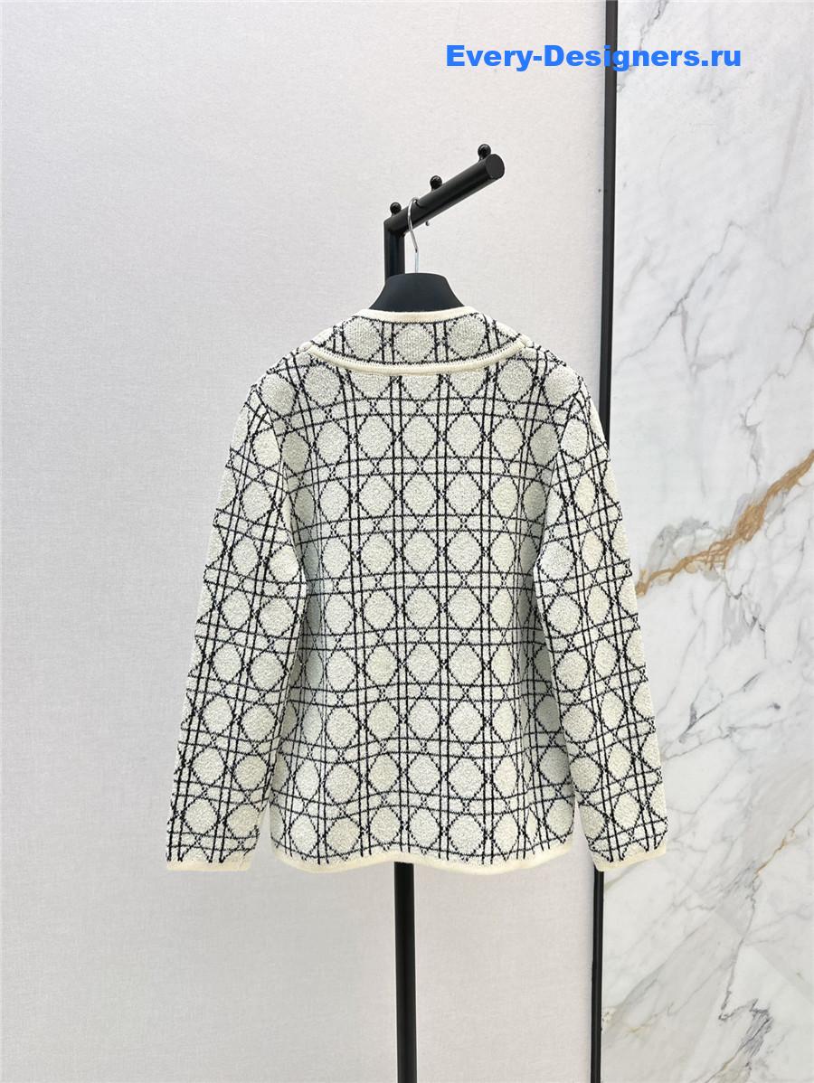D10r cannage knit cardigan