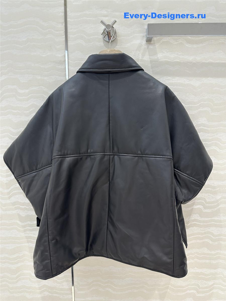 BC Cape Leather Padded Jacket