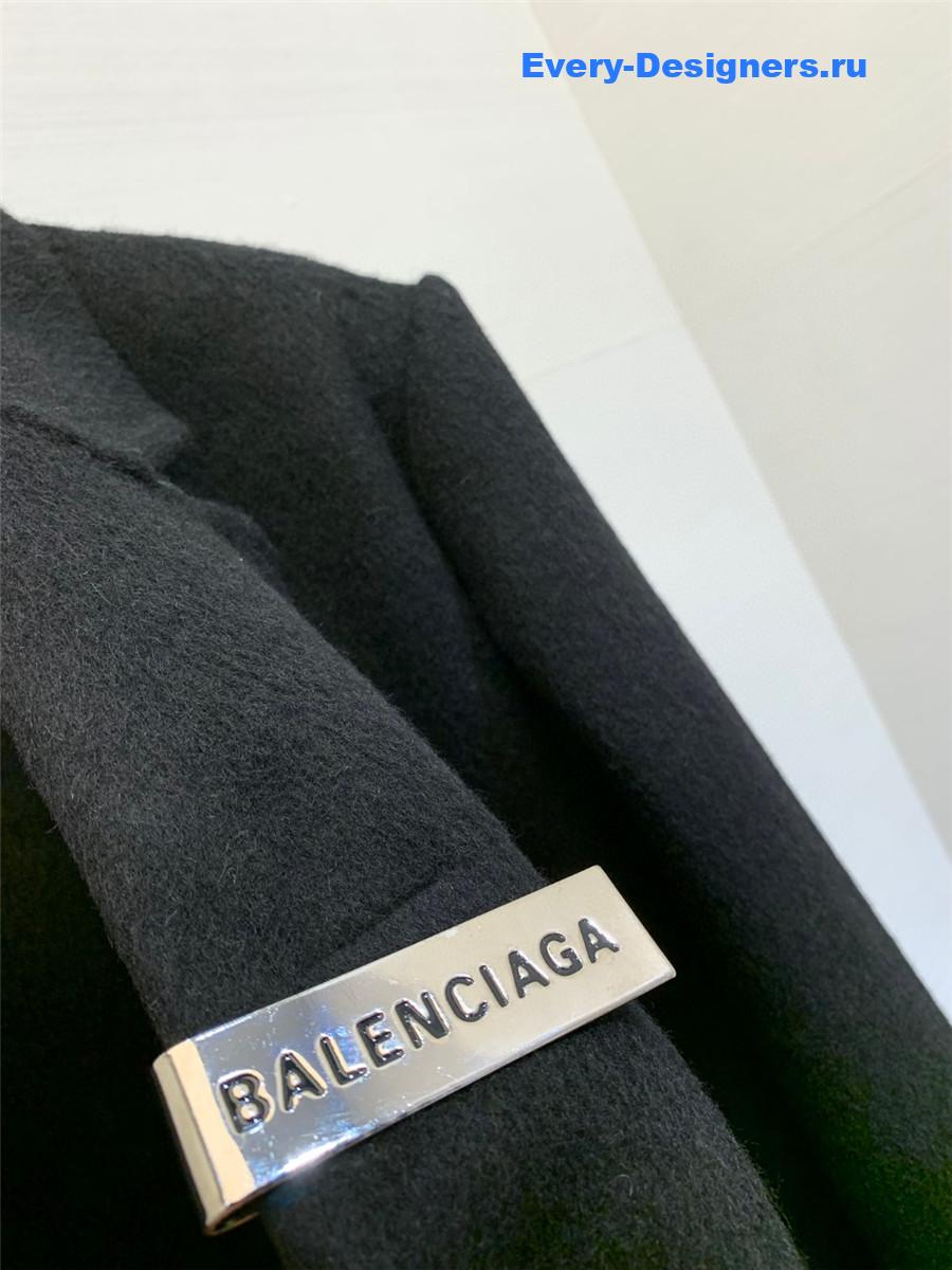 Ba1en*iaga loose wool coat