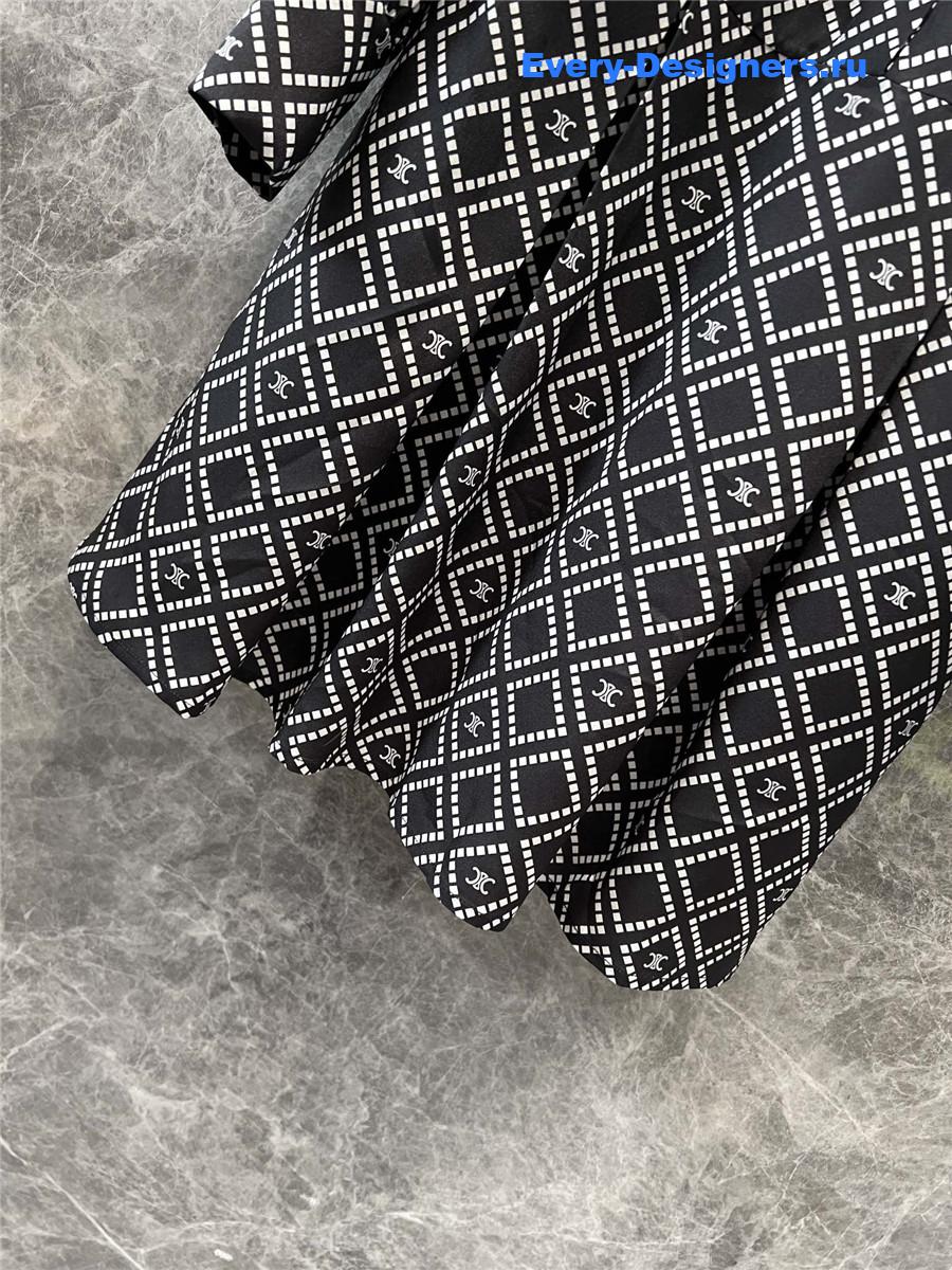 Ce1i*e tie pleated dress