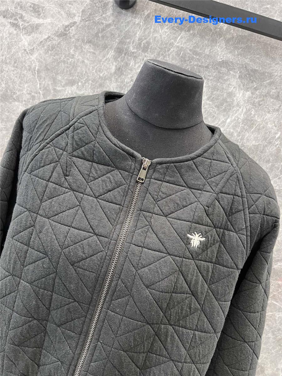 D10r quilted jacket + cuffed cotton pants set