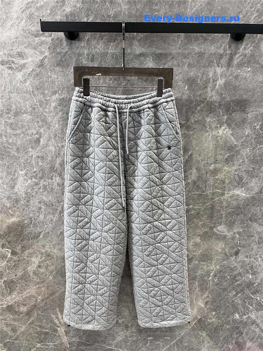 D10r quilted jacket + cuffed cotton pants set