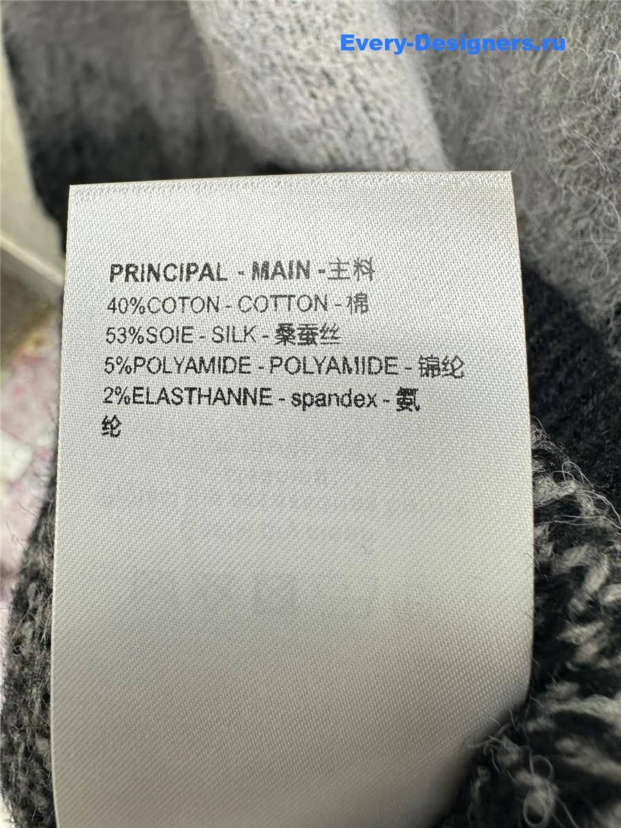 l0vis Vvtt0n mohair gradient blend sweater