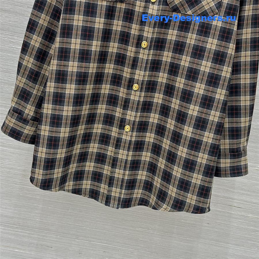 M1um1u preppy long shirt
