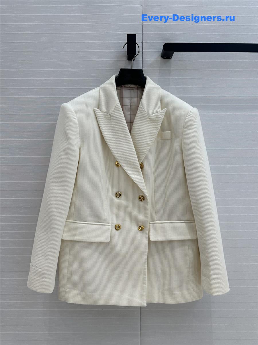 L0r0 P1ana double-breasted blazer