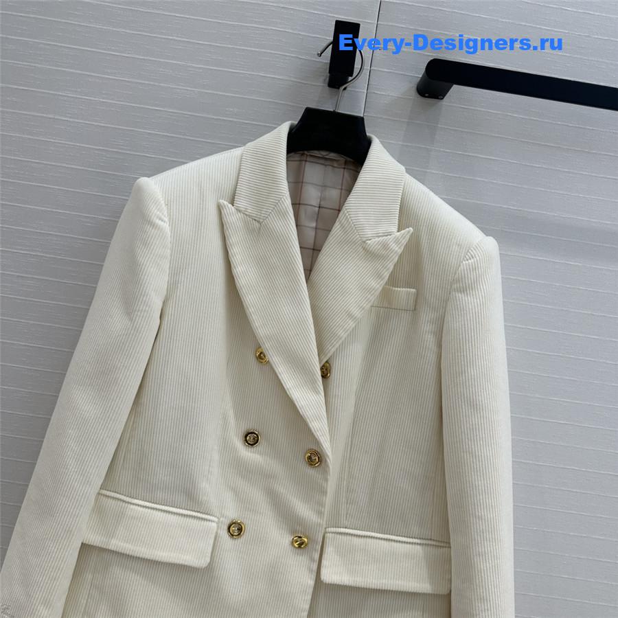 L0r0 P1ana double-breasted blazer