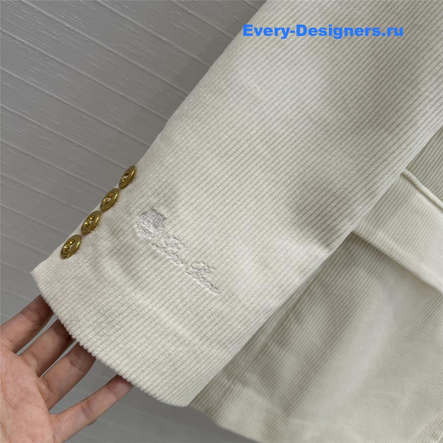 L0r0 P1ana double-breasted blazer