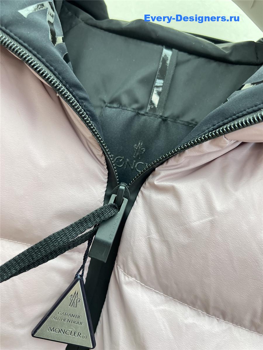 Moncler Long Hooded Down Jacket